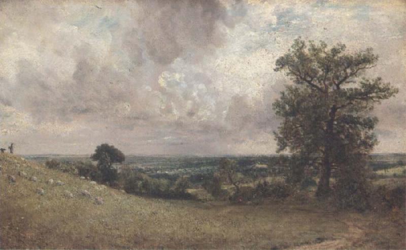 John Constable West End Fields,Hampstead,noon Norge oil painting art